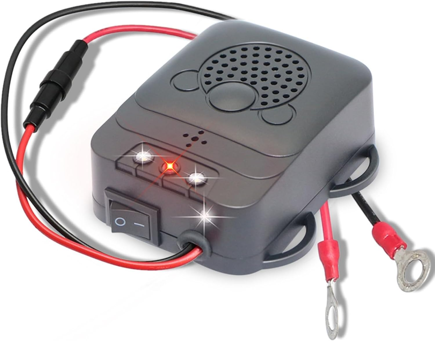 Rodent Repellent, Car Mouse Repeller, Electronic Car Mouse Repeller, Over-Voltage Protection High Temperature Resistant Flame Retardant Pest Repeller Mice Repellent Easy Black image number 3