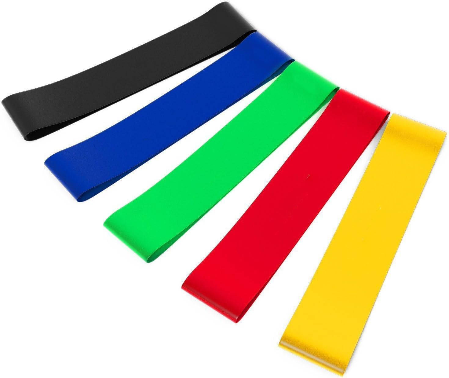 5 PCS Resistance Loop Bands Mini Band Exercise Strength Fitness Toning Physio image number 3