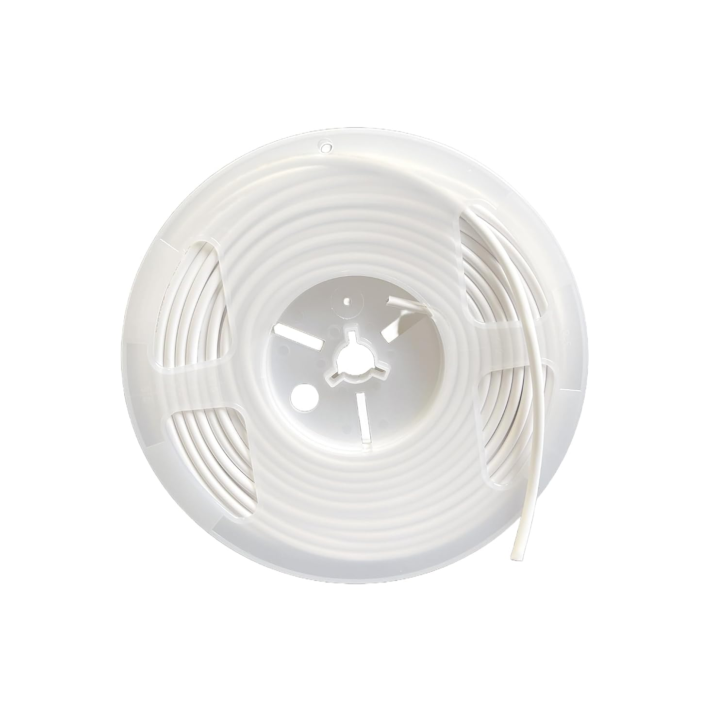 Clearhil 24AWG Electrical Wire, 15M/49.2Ft, 2 Pin White Cable, Extension Wire, for 12V/24V DC Cable for Led Strips Single Colour