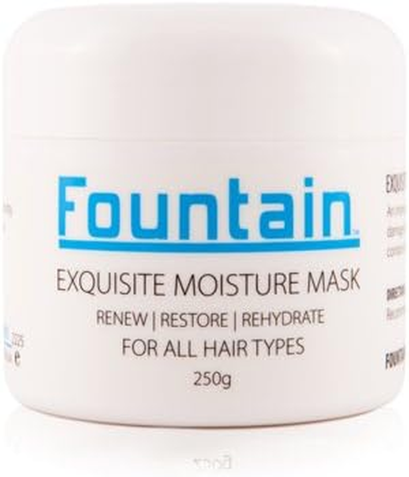 Fountain Exquisite Moisture Mask - Nourishing and Repairing Plant-Based Hair Treatment for Dry and Damaged Hair