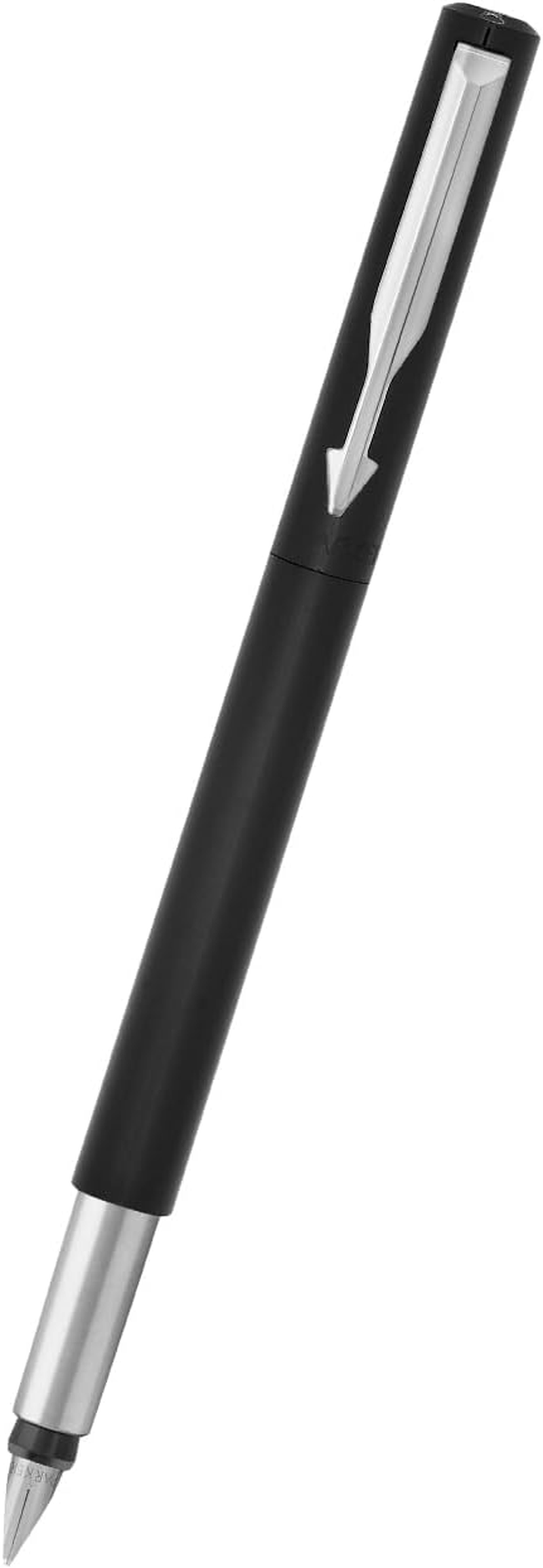 Parker Vector Standard Fountain Pen (Black Body) with Free 1 Cartridge