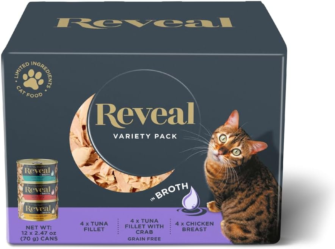 Reveal Variety in Broth 12X70G Tin image number 1