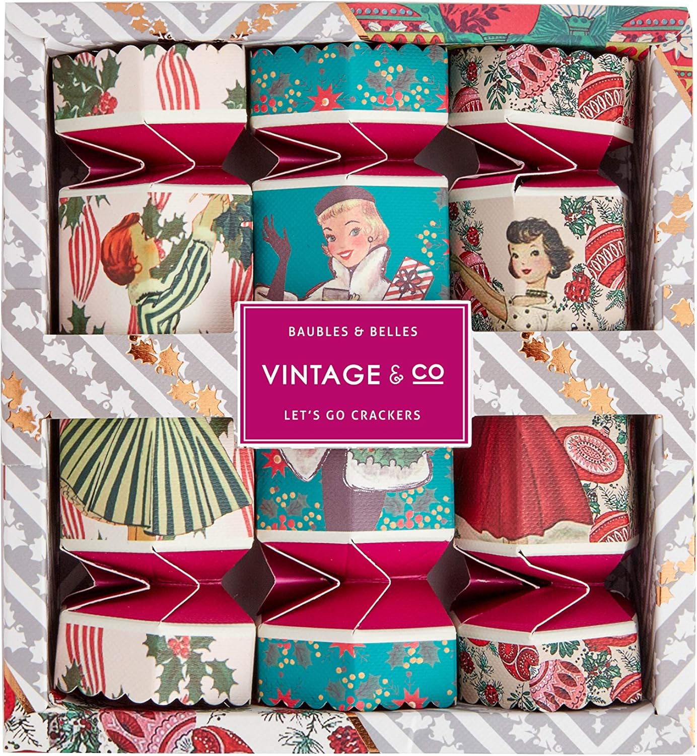 Heathcote & Ivory Ltd Christmas Crackers with Hand Cream image number 1