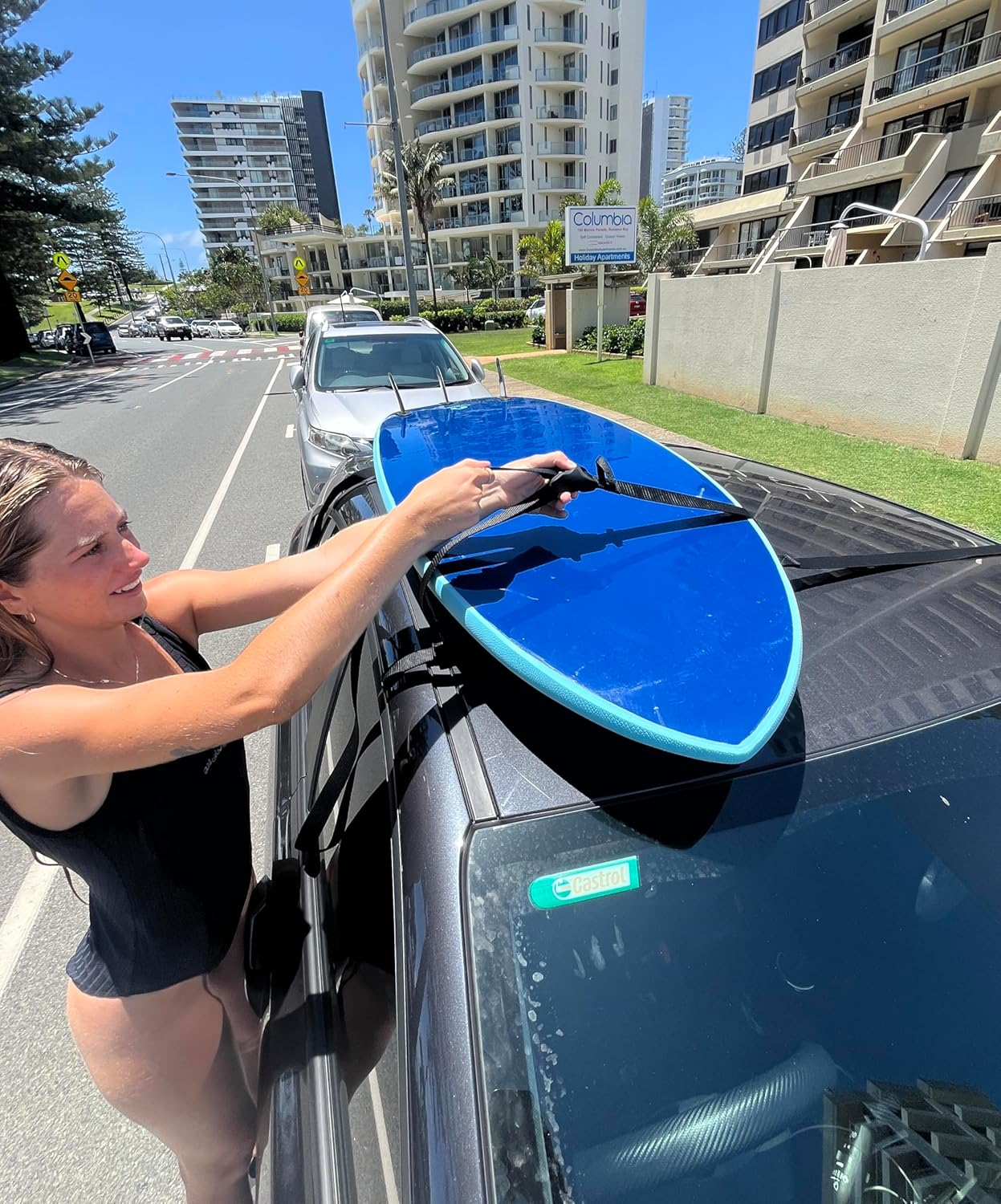 Summer Vibes Soft Roof Surf Racks - Double Side image number 4