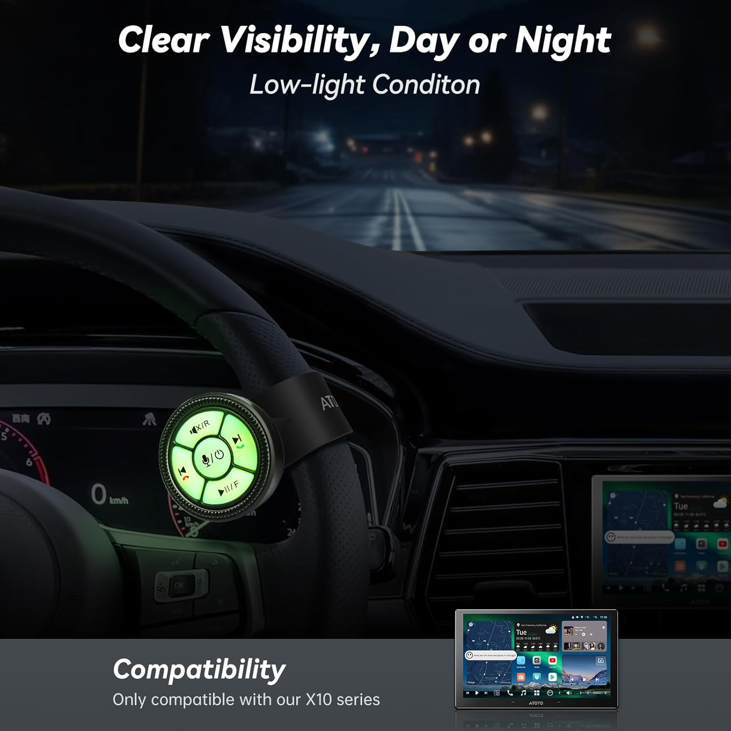 Watchband Style Multifunctional Wireless Remote That Supports Voice Command, Luminous Keys,Abs+Pc Material (Reliable from -45&deg;C to +85&deg;C),Easy Installation,Only Compatible with X10 image number 3