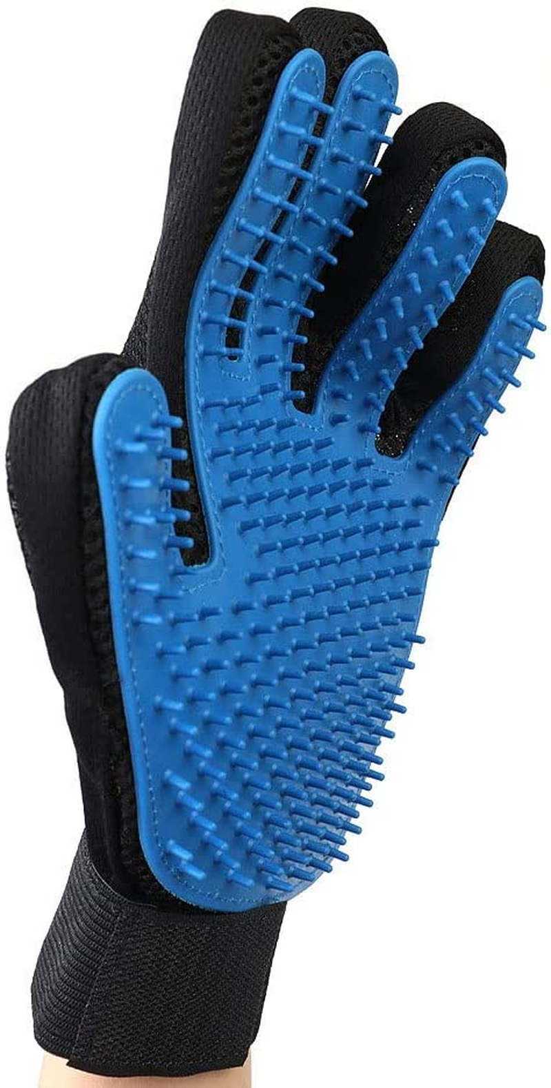 Pet Dog Cat Grooming Cleaning Magic Glove Hair for Dirt Remover Brush Deshedding Massager Silicon Deshedding Pet Hair Remover Gloves (2 Pack (Right+Left)) (1 Pack (Left Hand)) image number 2