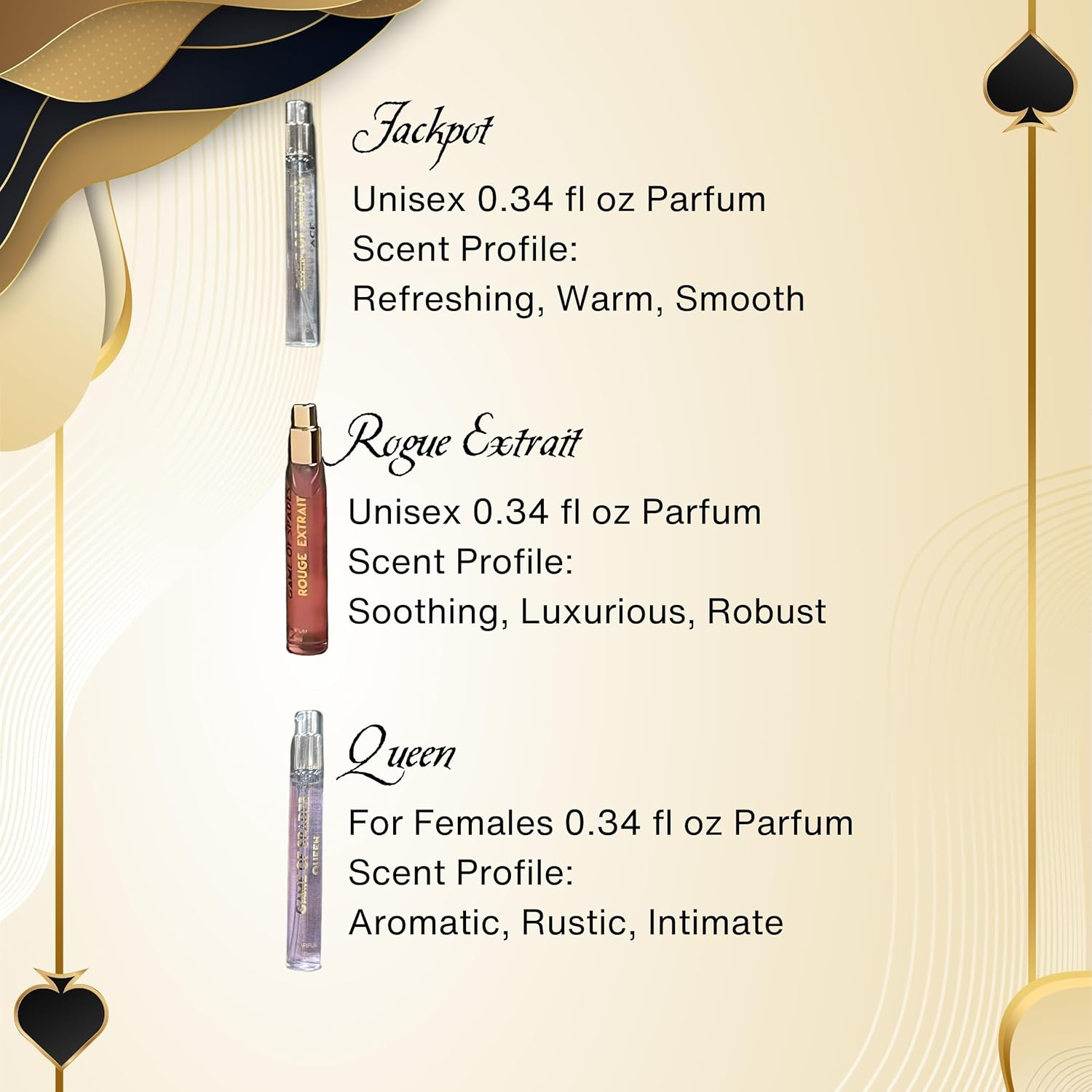 Jo Milano Game of Spades Perfume Men and Women Mini Coffret Gift Set image number 5