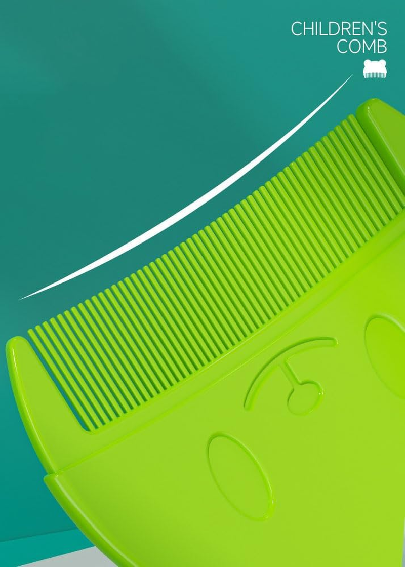 Baby Bath Brush, Baby Cradle Cap Brush, Silicone Massage Brush, Baby Comb, Children'S Comb（3Pcs） (Green) - Blue image number 7
