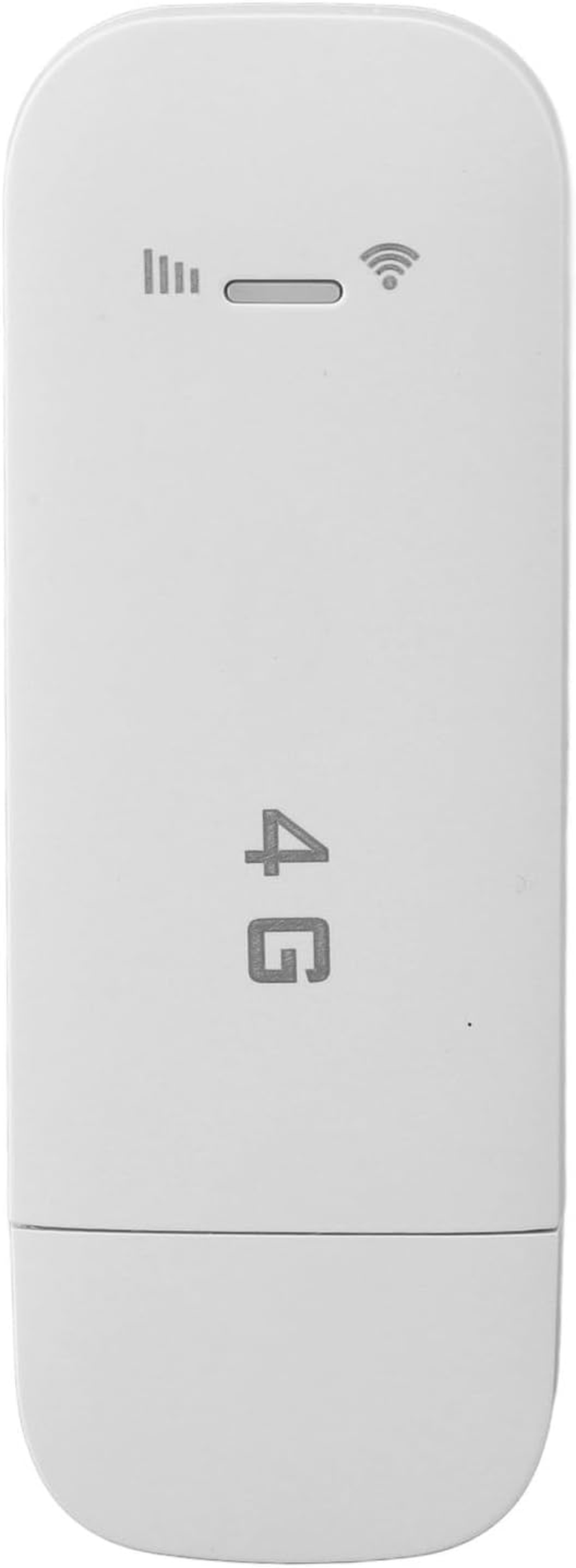 Portable Wifi Router, Plug and Play Support 10 Devices Mobile Wifi Hotspot with SIM Card Slot for Cell Phones (White) - Black image number 2