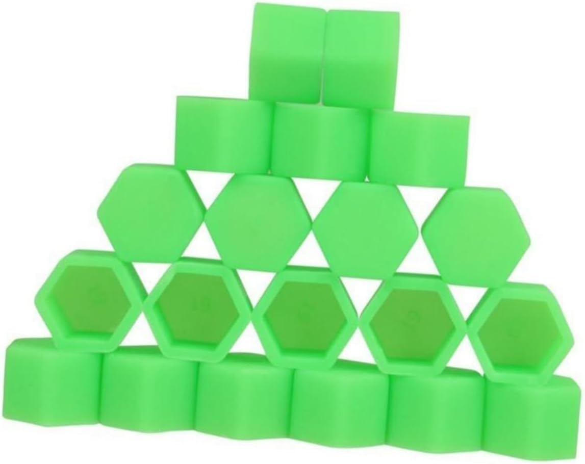 ULTECHNOVO 40Pcs Wheel Lug Nut Covers Tough Rub Resistant Easy Fit Car Wheel Bolts Protector image number 4