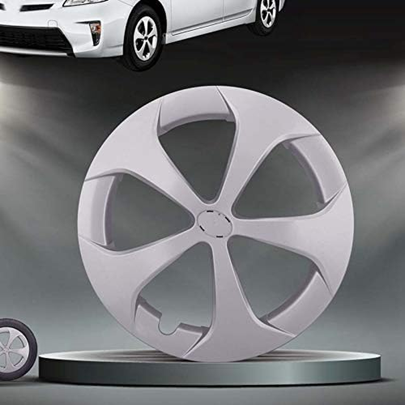 QXKSPG 15 Inch Car Wheel Cover Hub Cap Replacement, for Toyota, for Prius 2012 2013 2014 2015 Wheel Trims Set