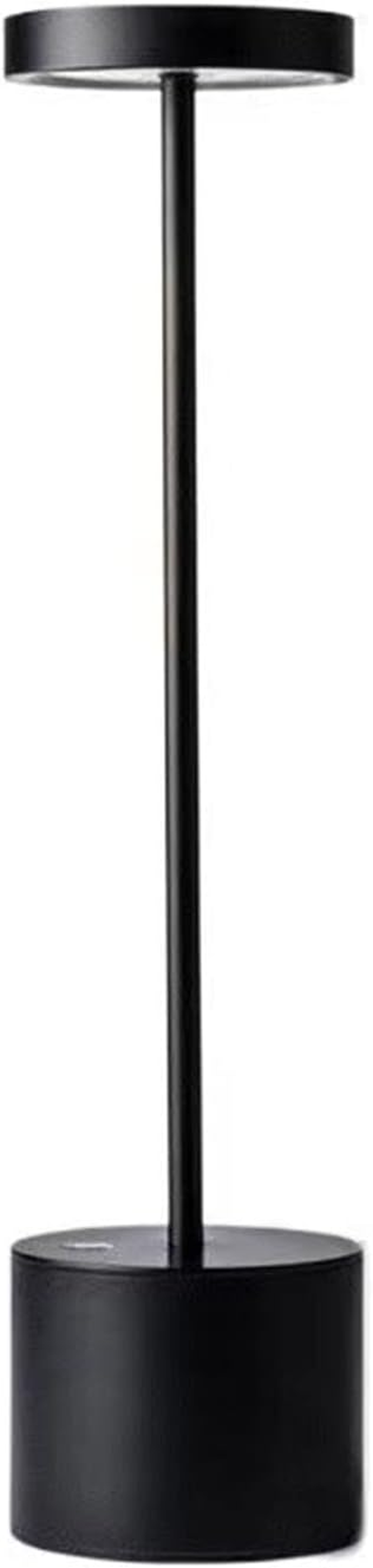 Rechargeable Cordless LED Table Lamp, 5200Mah Battery Operated Desk Lamp, 3 Color Modes, Touch Dimmable, USB Bedside Lamp for Home, Dining, Indoor, Outdoor, Living Room &ndash; Black