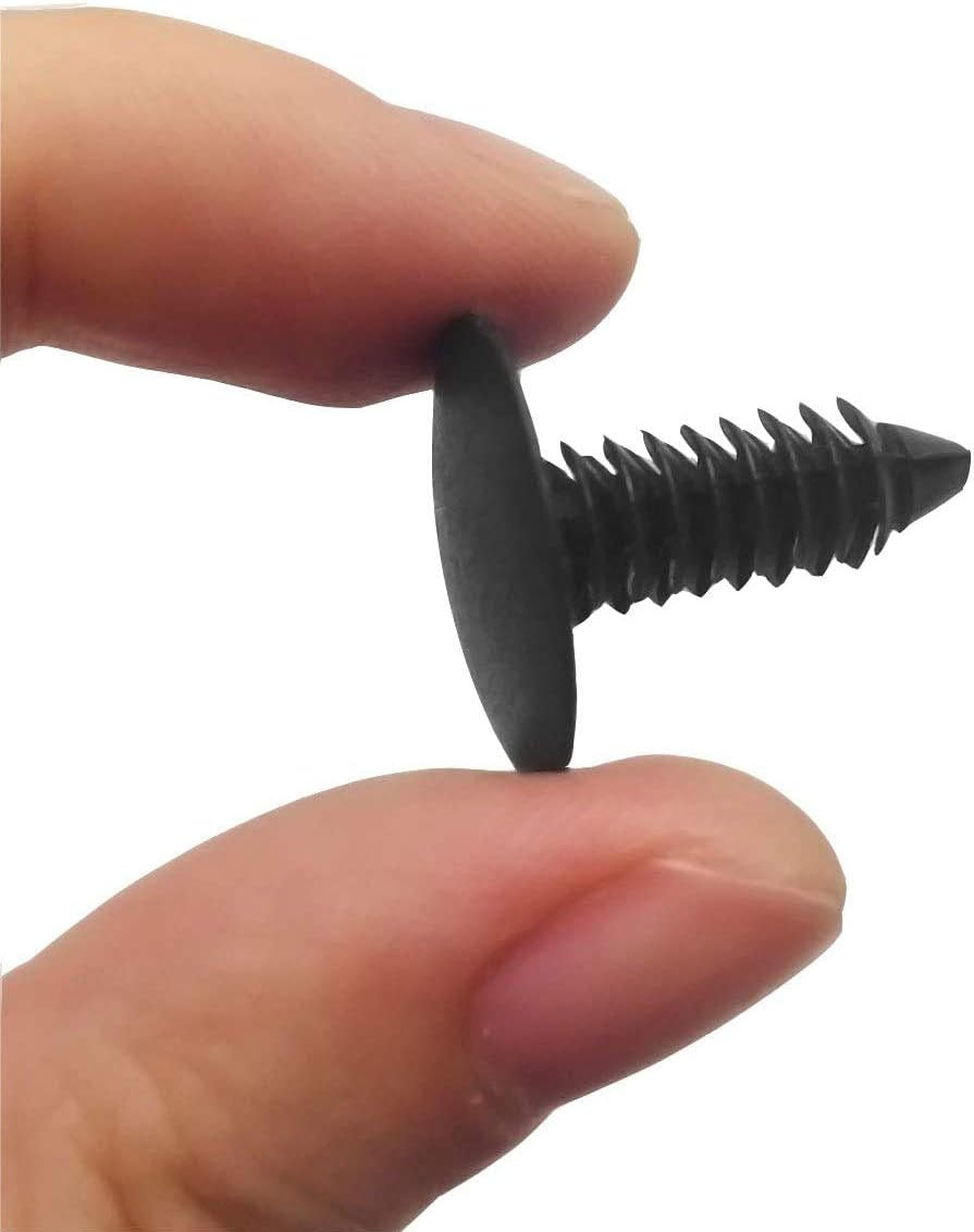 ANTS PART 100 Pcs Auto Car Fender & Bumper Shield Fastener Clips for GM #1605396, 1595864; Chrysler 6030441; Ford 388577S, W705589-S300 image number 3