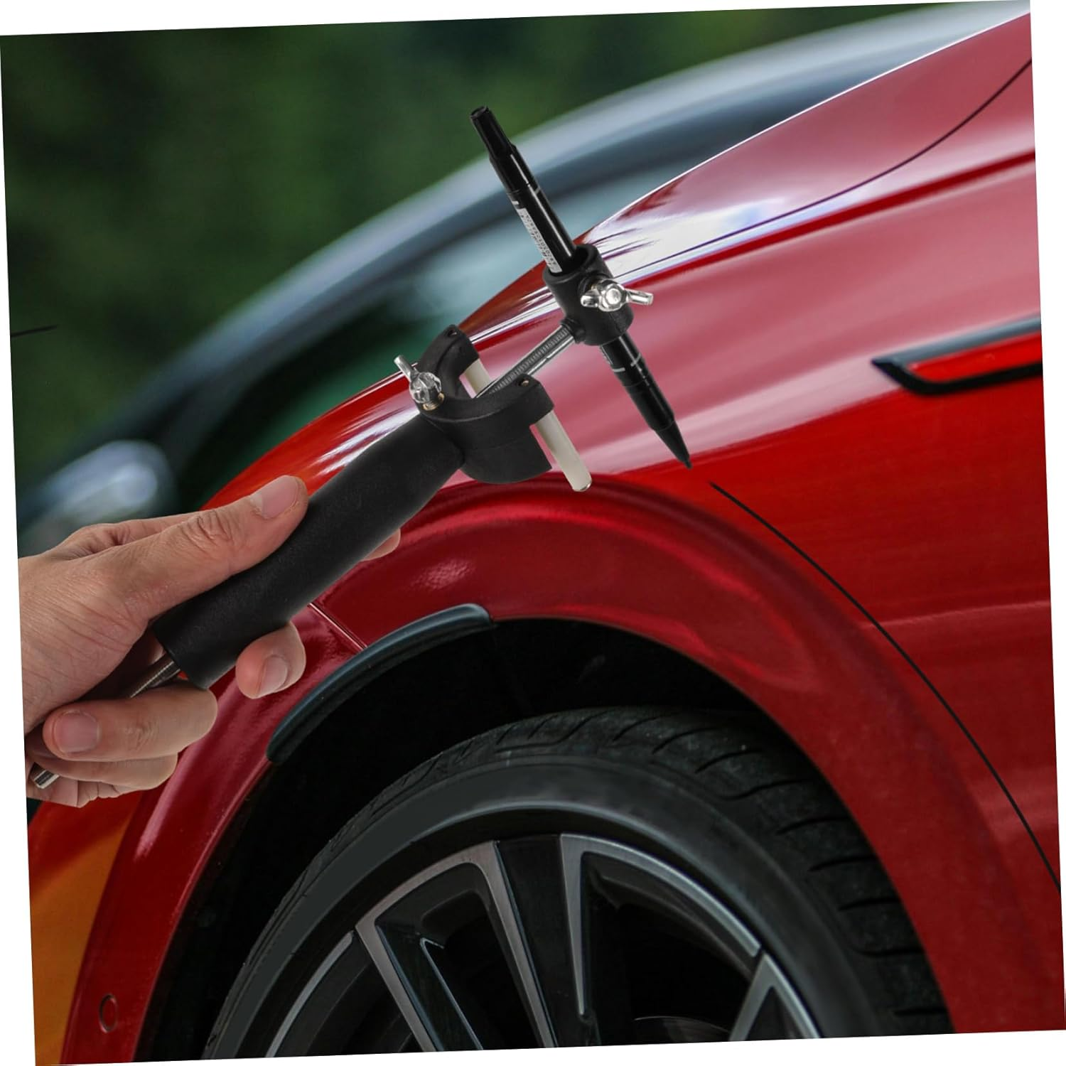 GALPADA Wheel Eyebrow Scriber Tool for Car Auto Body Repair Wheel Arch Parallel Scriber Arch Line Marker for Scribing and Marking in Automotive Workshops image number 4