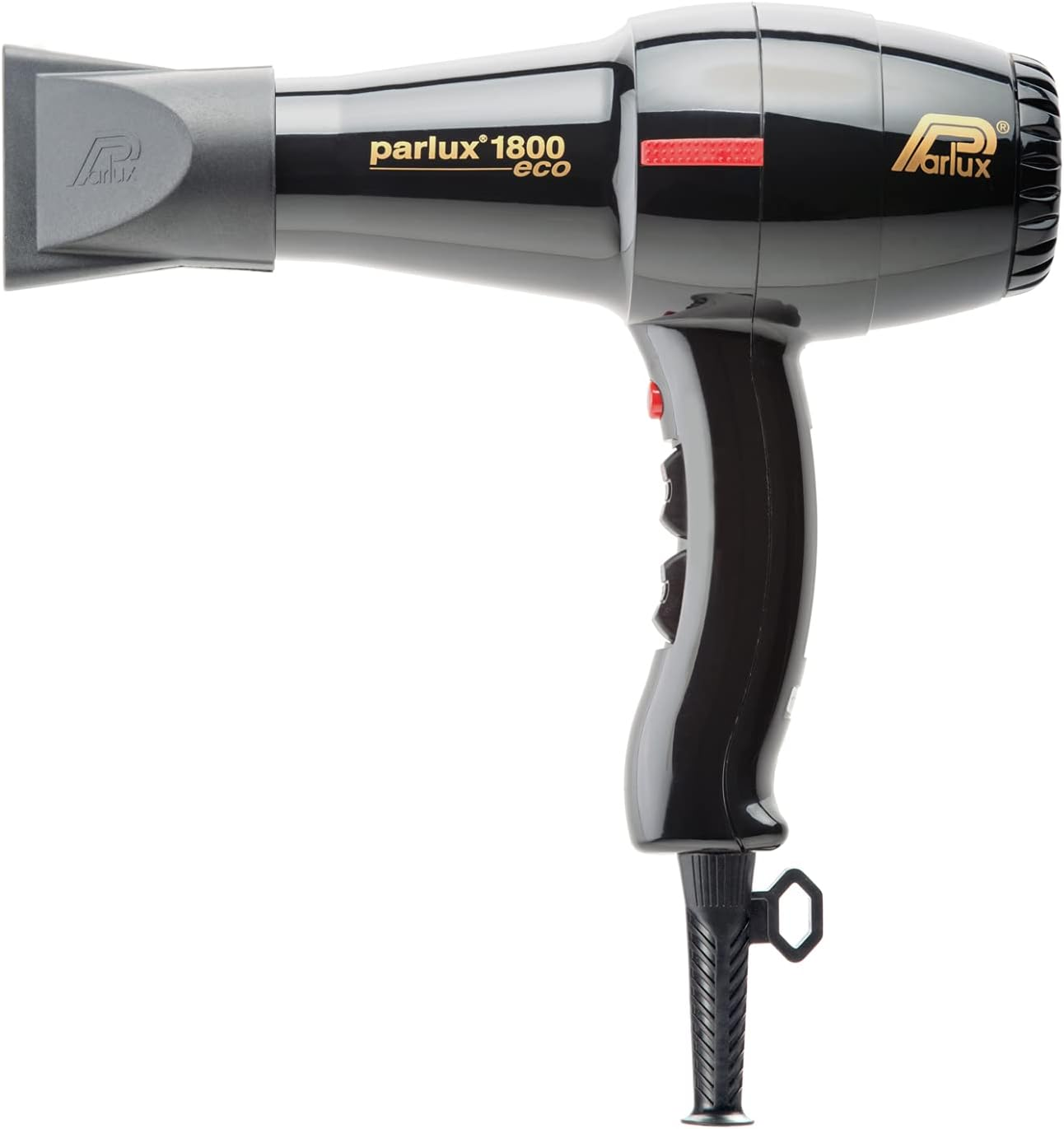 Parlux 1800 Eco Friendly 1280 Watt Hair Dryer, Black image number 5
