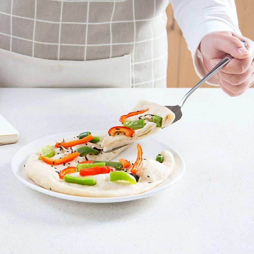 Tiokin Cake Server, Pie Server, Cake Cutter, Pizza Cutter with Serrated Edges, Premium Stainless Steel Pizza Cake Slicer, Cake Server for Brithday Parties, Weddings, Kitchens, Restaurants image number 5