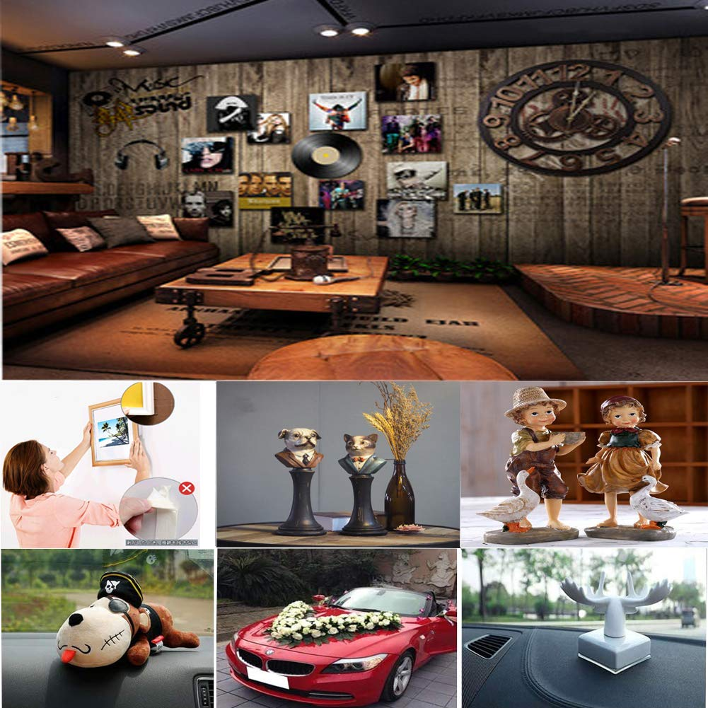 Nano Tape Double Sided Sticky Tape Multifuctional Double-Sided Clear Adhesive Invisible Anti-Slip Removable & Reusable Multipurpose Nano Grip Tape for Home Wall Room Office and Kitchen(2Meter,Transparent) image number 1