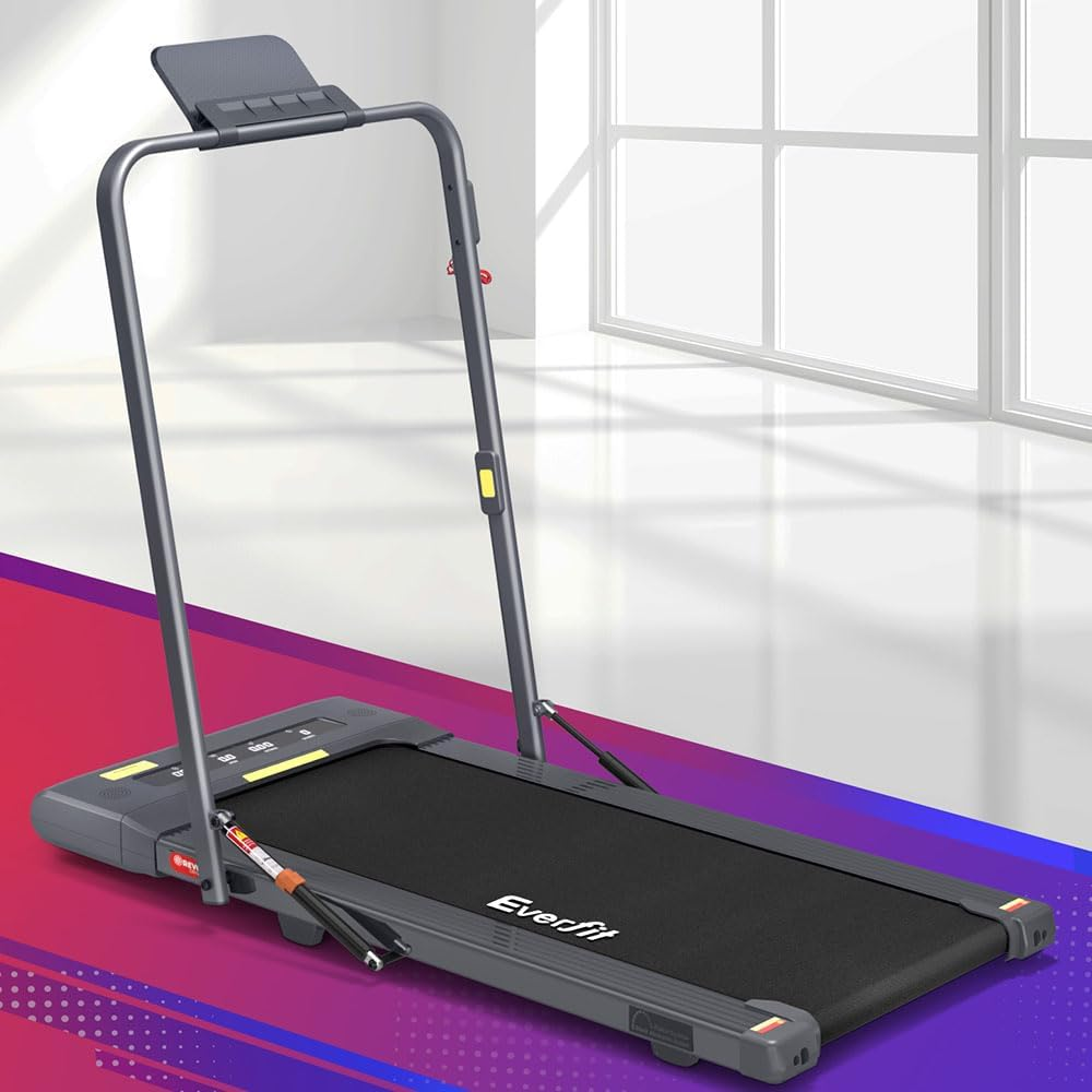 Everfit Treadmill Electric Walking Pad under Desk Home Gym Fitness 400Mm Grey image number 3