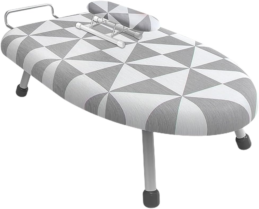 Foldable Tabletop Ironing Board, Portable Ironing Board,Ironing Pad,Folding Ironing Board,Dual Purpose Ironing Tool,For Laundry Room Sewing Room Travel for Home Use, Convenient Storage (Grey) image number 1