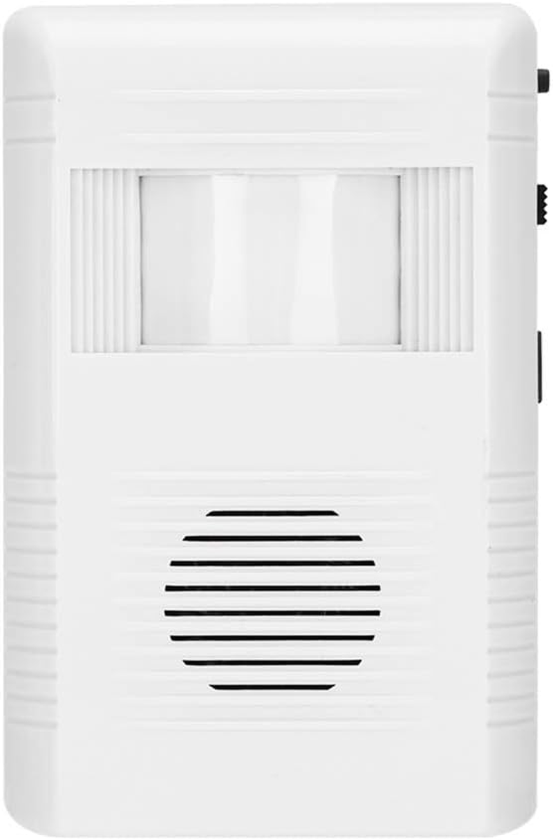 Entry Welcome Sensor, Doorbell Human Body Induction Infrared Sensor Door Greeting Doorbell Motion Detector Alarm for Home Shop Store Garage Driveway Mailbox Alert Visitor Bell (Batteries Not Included)