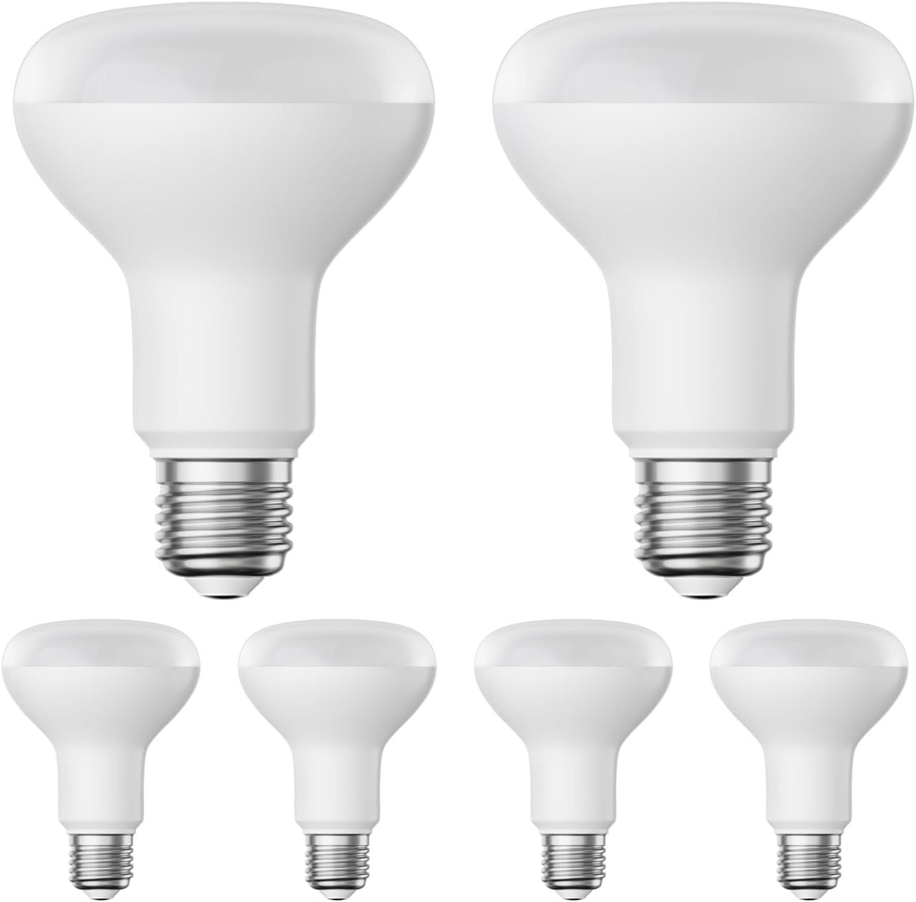 Ledscom.De E27 LED RGB Reflector, R80, Warm White - White (2700-6300K), 9.9W, 950Lm, Smart Home, Wifi, Alexa, Matte, Pack of 4