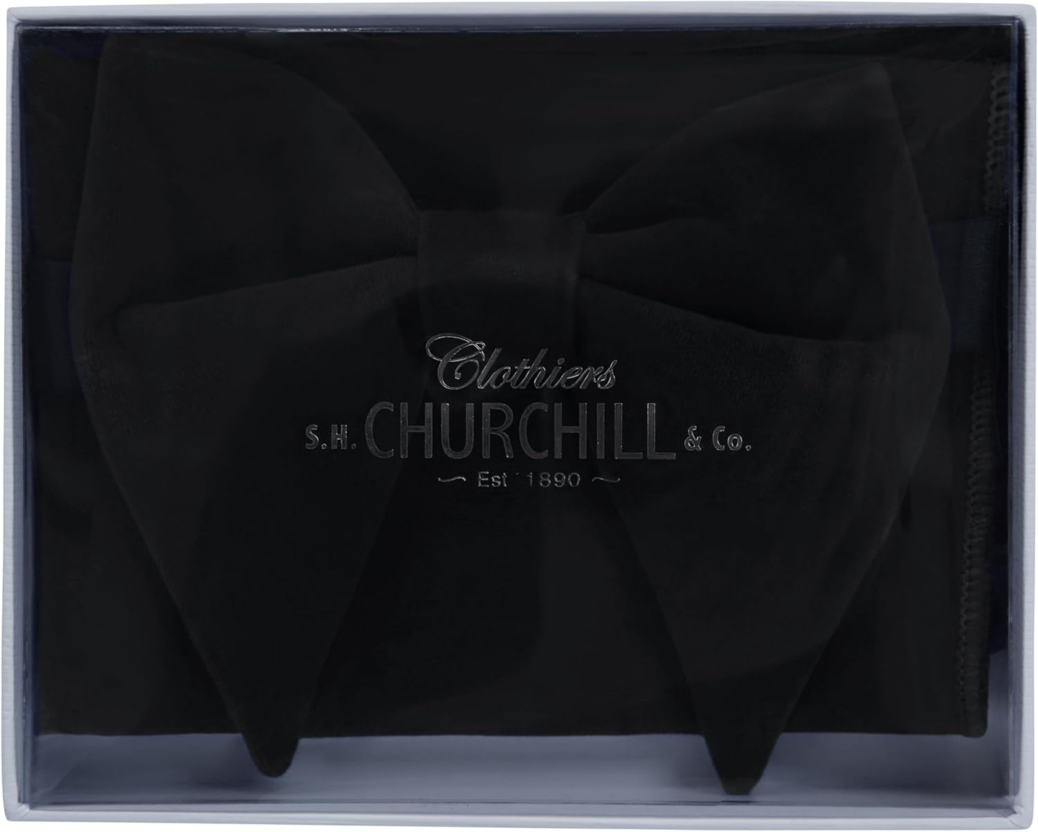 S.H. Churchill & Co. 100% Velvet Teardrop Formal Bow Tie