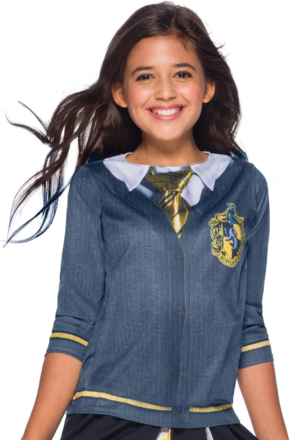 Hufflepuff Costume Top for Kids - Harry Potter image number 1