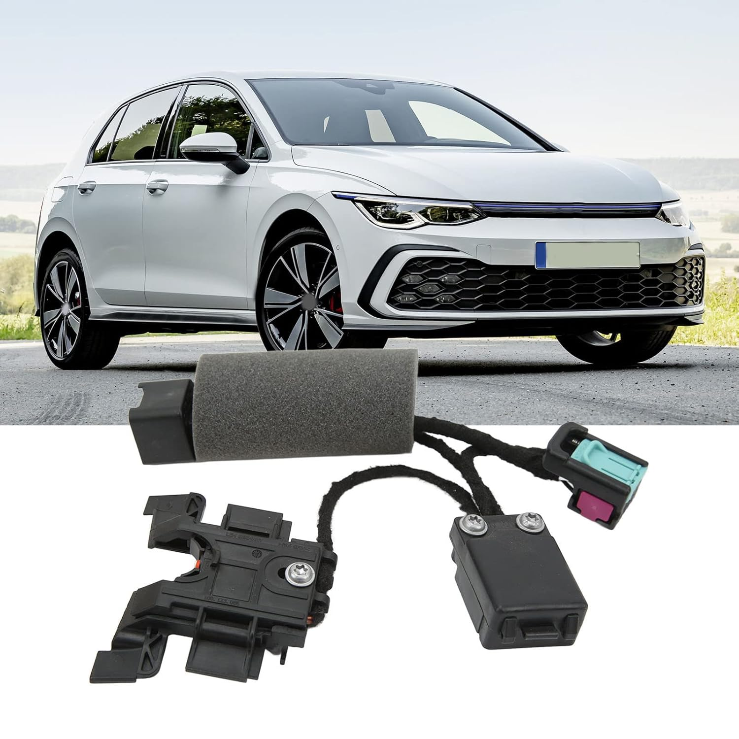 Gearbox Shifter Selector Mechanism Micro Switch, 5Q0713128A, 5Q0 713 128 a Shifter Micro Switch Replacement for R32 Rabbit Variant Novo image number 2