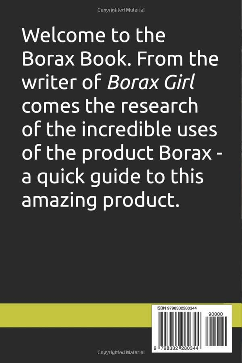 The Borax Book: Incredible Uses for Borax