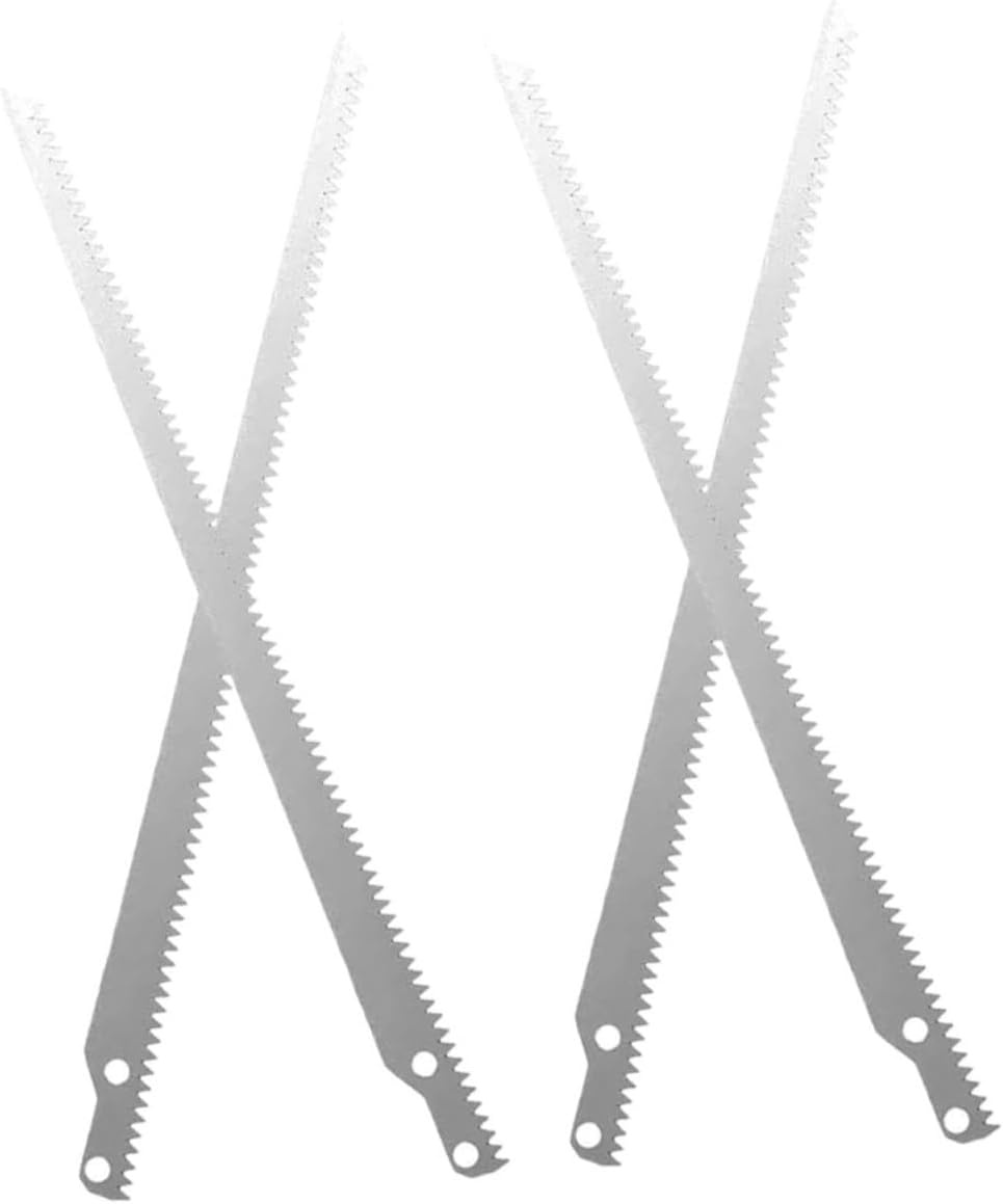 BUTIFULSIC 4Pcs Woodworking Pruning Saw Blades Steel Handcraft Replacement Blades for Bonsai Gardening Tree Cutting Portable Wood Saw Tool image number 3