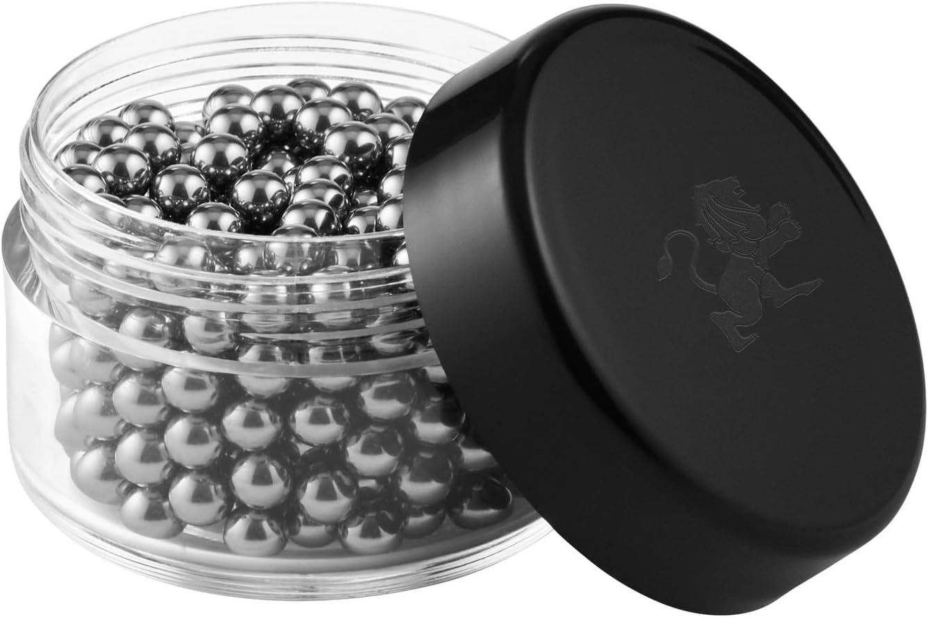 Maxwell & Williams Cocktail & Co Decanter Cleaning Beads Stainless Steel Gift Boxed image number 1