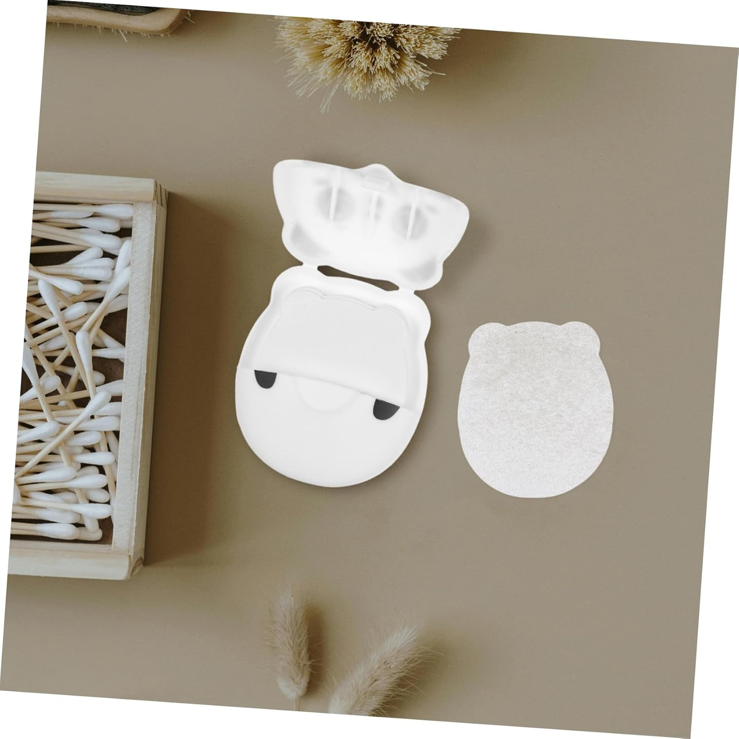 BESPORTBLE Travel Minis Products Portable Soap Flakes Hand Washing Soap Paper Disposable Sheets Refreshing Aroma image number 4