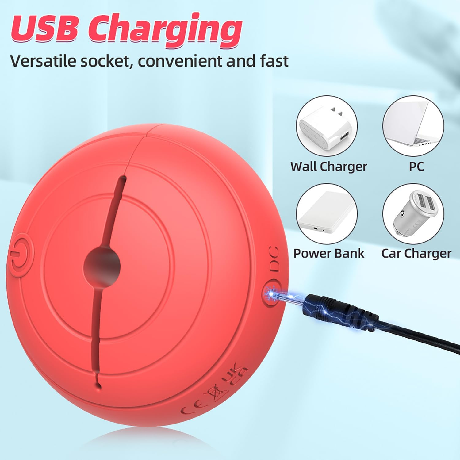 LONZYON Nipple Toys Nipple Vibrator, Nipple Clamps Sex Pleasure Women with 10 Vibration Modes, Silicone Lightweight Invisible Nipple Toy, Vibrating Nipple Clamps Adult Sex Toy for Couples Pleasure (Red) - App Love image number 5