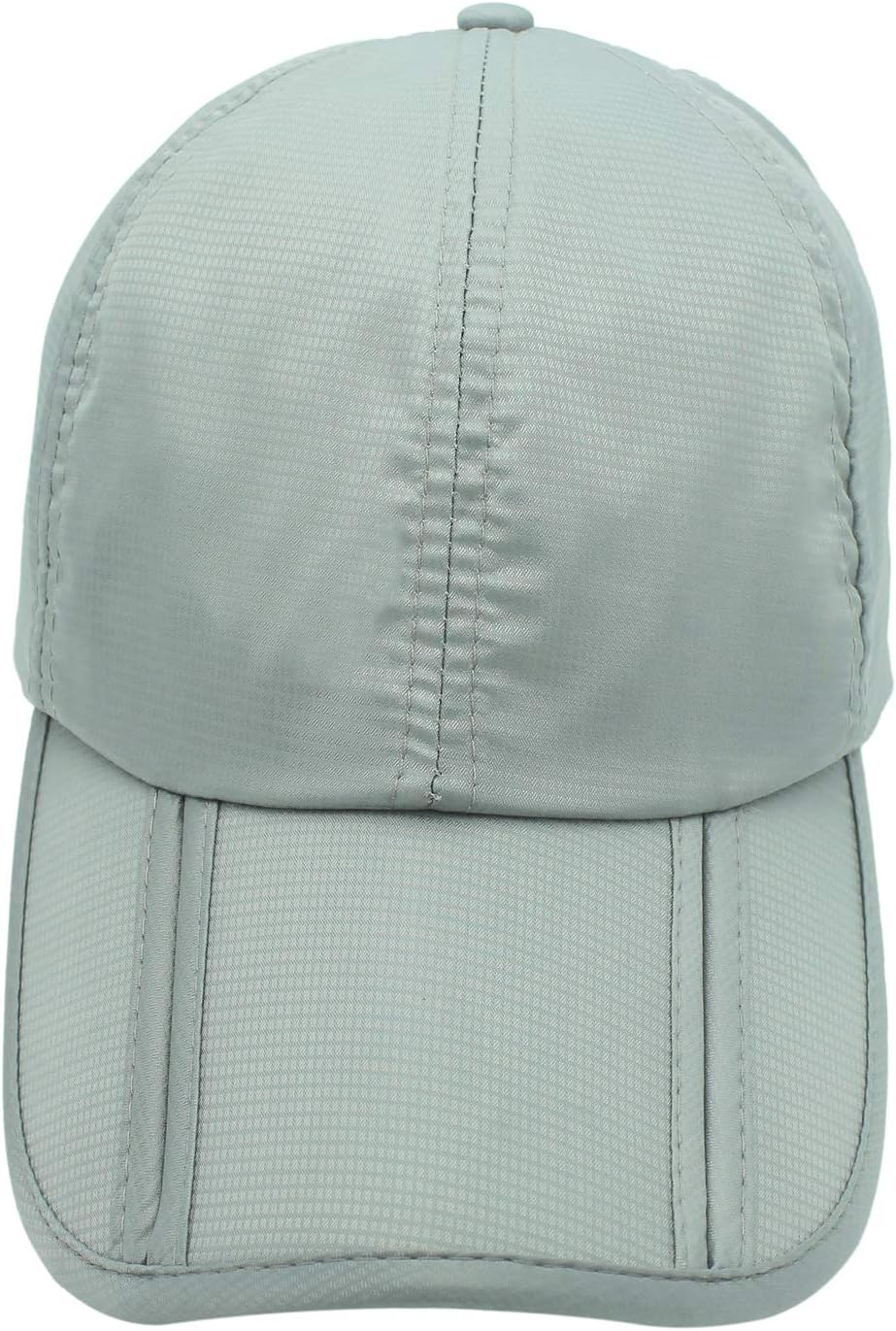 Uxcellmo Waterproof Quick-Drying Baseball Cap Foldable Sun Hat Unisex Man Woman Outdoor Sport Camping Tennis Golf Caps Hats image number 2