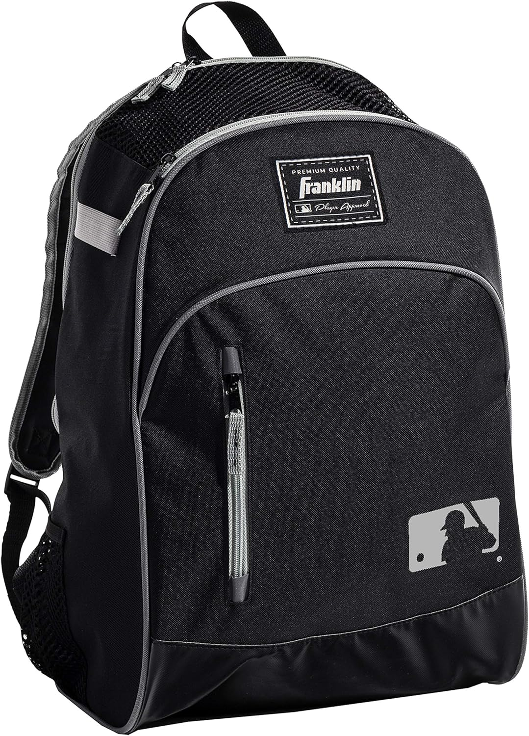 Franklin Sports Kids MLB Baseball Batpack Bag - Youth Baseball, Softball + Teeball Backpack - Sports Equipment Bag for Kids + Toddlers - Holds (2) Teeball + Baseball Bats + Includes Fence Hook