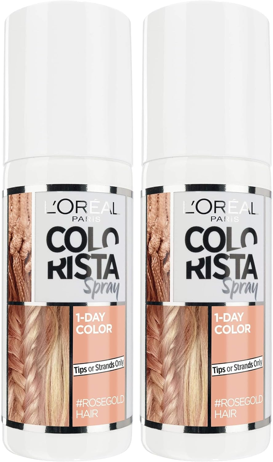 L'Or&eacute;al Paris Colorista Spray Rose Gold (Temporary 1 Day Colour)