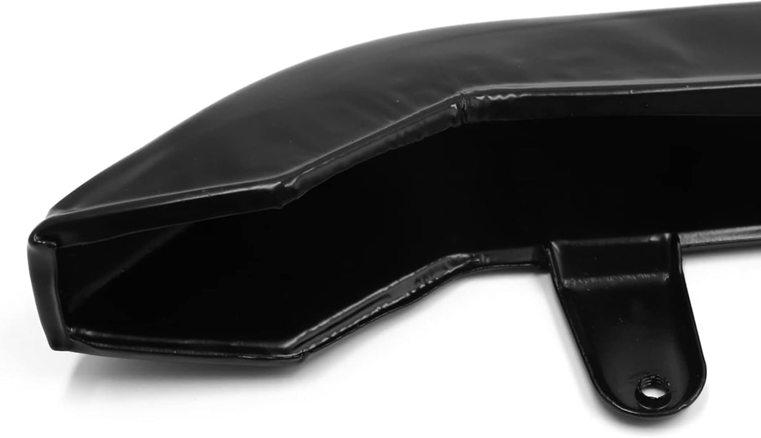 Uxcell Black Metal Motorcycle Scooter Chain Guard Cover Case Protector for Honda CG125 Metal image number 1