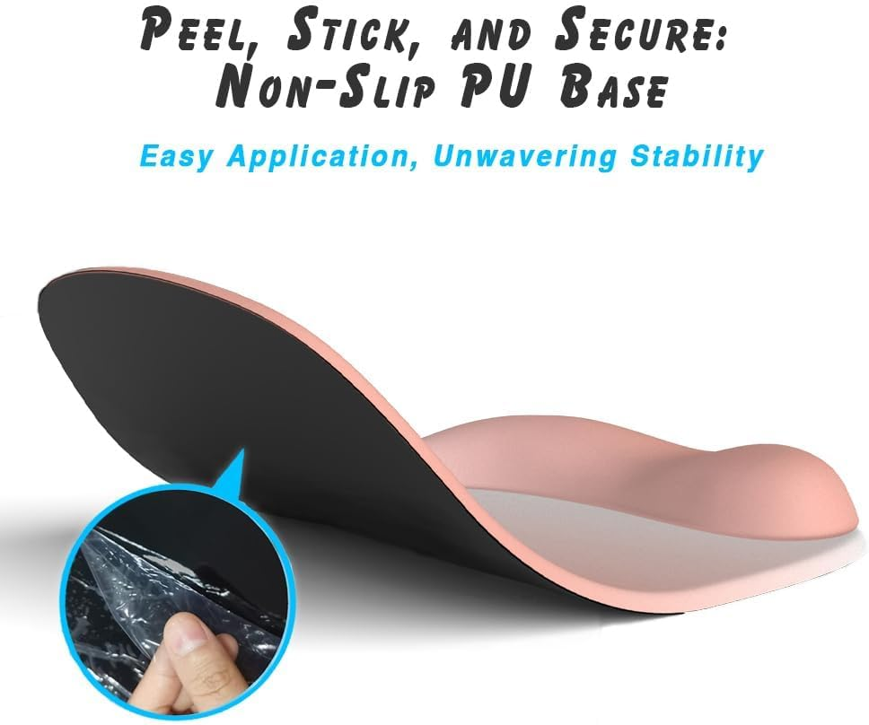 Ergonomic Mouse Pad with Wrist Support - Ergocomfort Gel Wrist Rest Mousepad for Office, Home & Game Decor, Non-Slip Mouse Pads with Mouse Wrist Rest & Keyboard Wrist Rest Compatibility image number 1