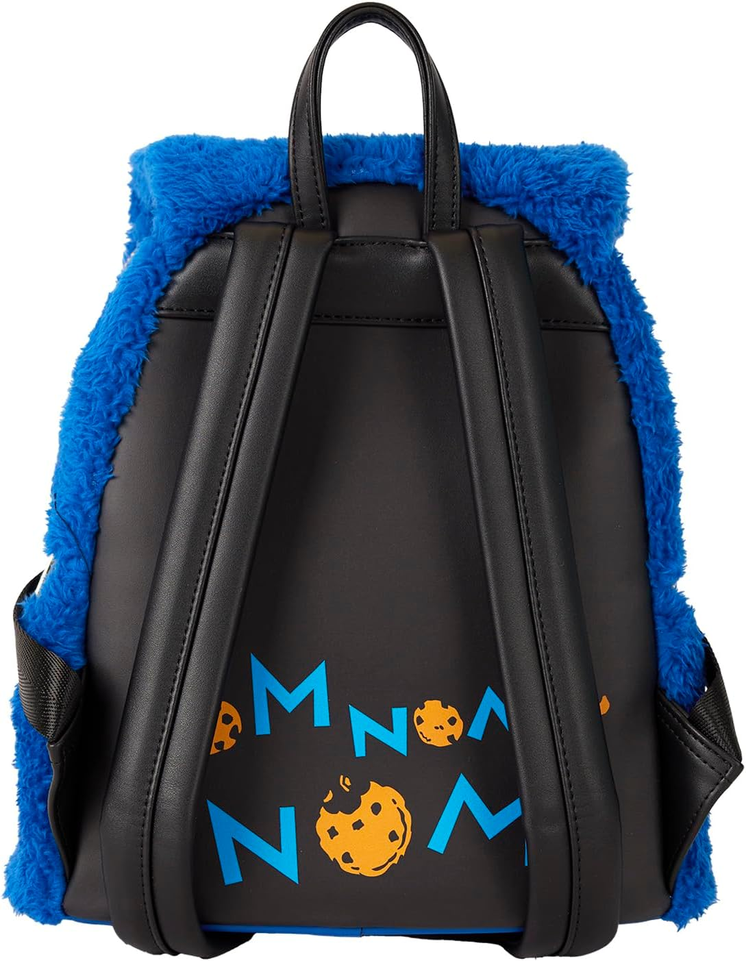 Loungefly Sesame Street Cookie Monster Plush Mini Backpack Sesame Street Accessories