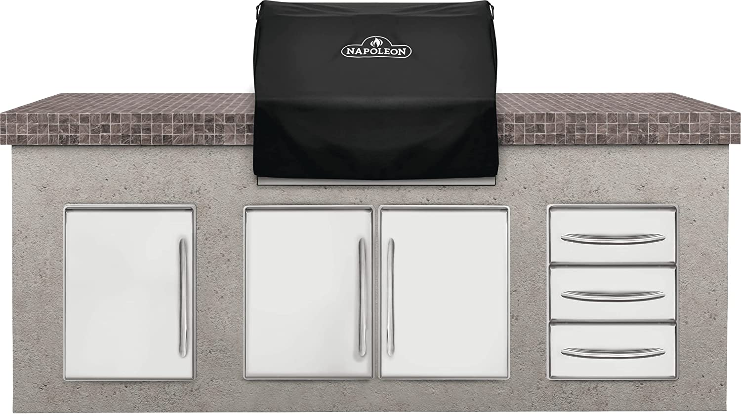 Napoleon LEX 485 Built-In Grill Cover, Black image number 2