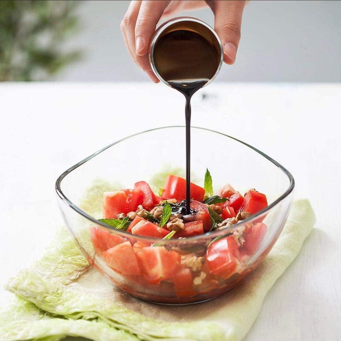 EISIA Set of 6 310 Ml Glass Serving Bowls, Dessert Bowls, Salad Bowls Made of Glass image number 3