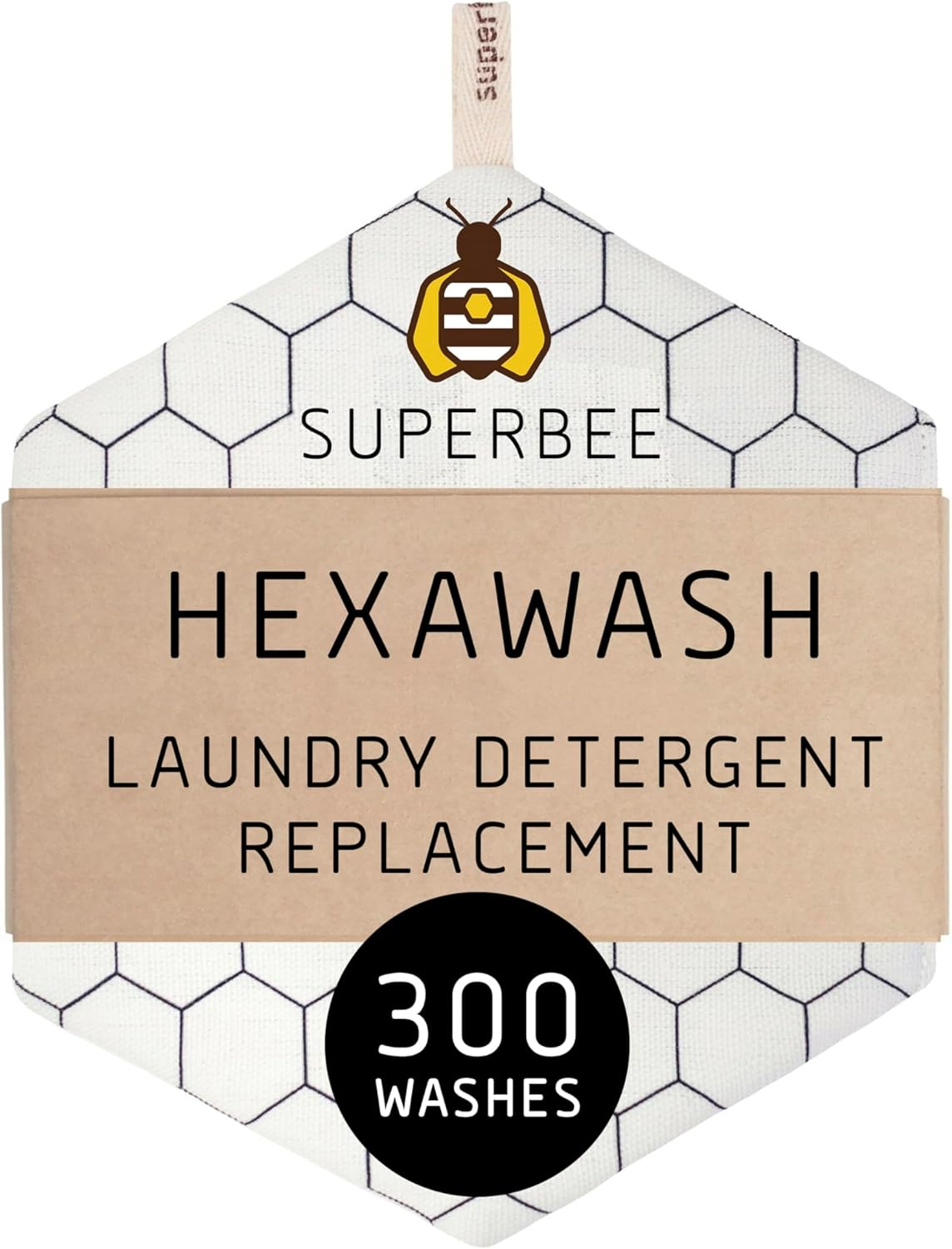 Superbee Wax Wraps Superbee Hexawash Laundry Detergent Replacement Goodbye Detergent, Lasts for 300 Washes Toddler and Teen Tested Clean, Fresh Laundry Long Lasting, Earth Friendly image number 4