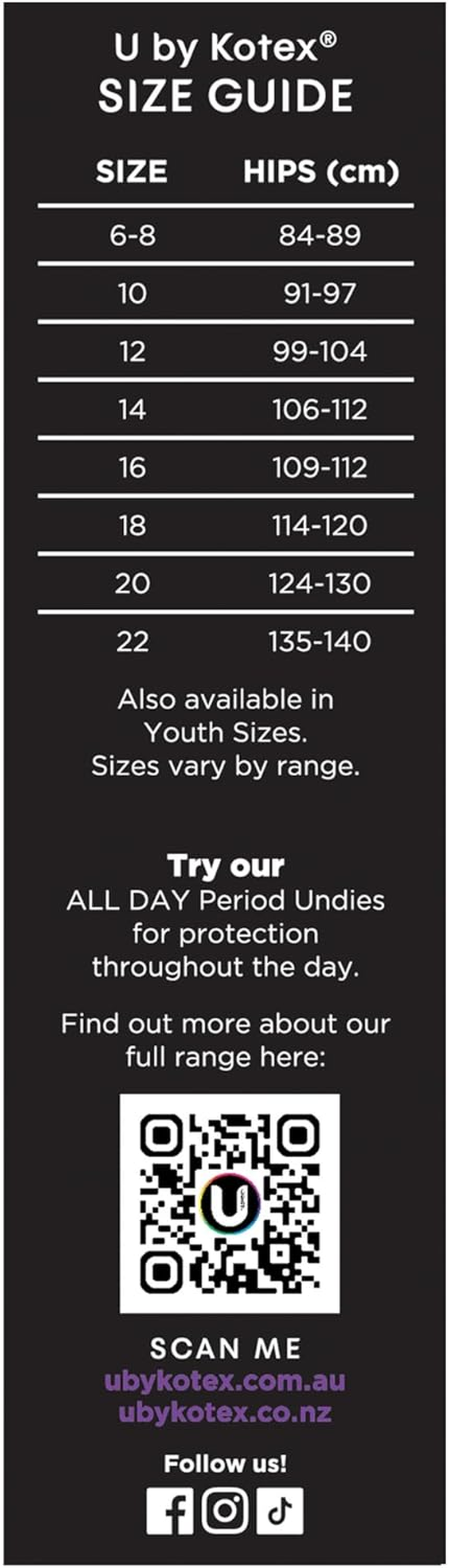 U by Kotex Thinx Period Undies Overnight Size 12 image number 5