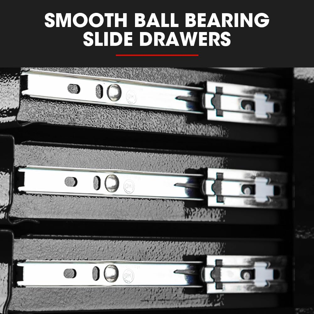 5 Drawer Tool Cabinet - Black image number 4