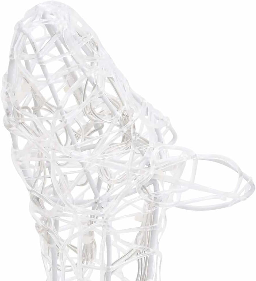 Acrylic Reindeer Family Christmas Decoration 160 LED Warm White Holiday Decor image number 4