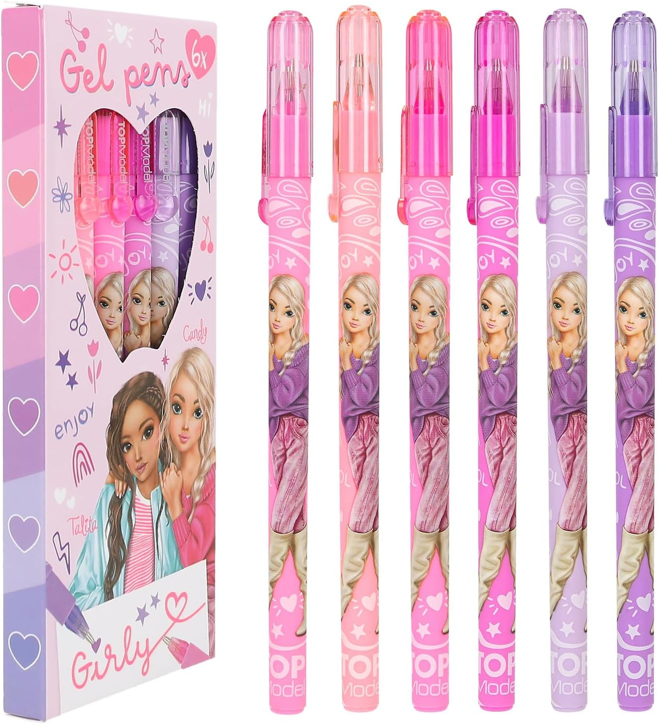 Topmodel - Girly Gel Pen Set (0412191) /Arts and Crafts