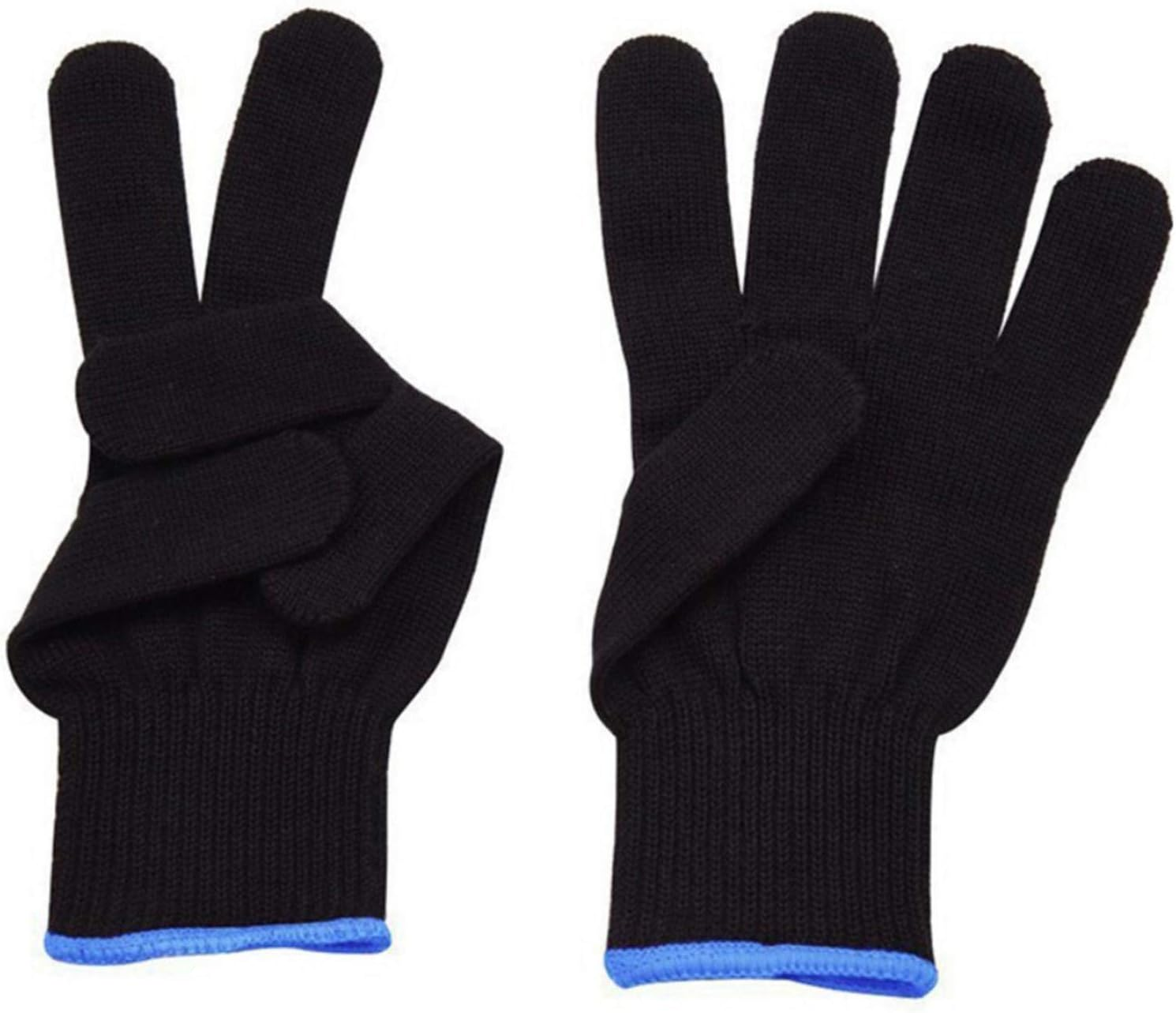 Heat Resistant Gloves Thermal Gloves Non-Slip Comfortable for Hair image number 1