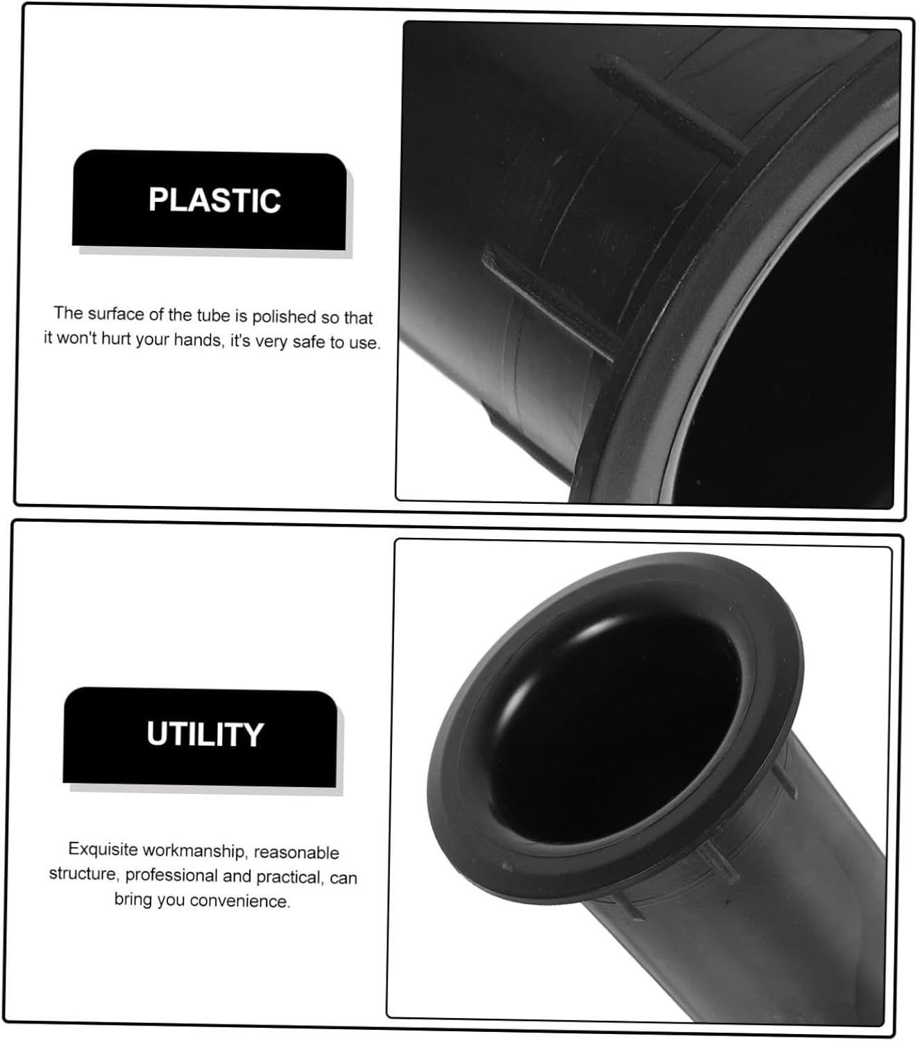 SHINEOFI 12 PCS Plastic Subwoofer Port Tube Speaker Accessory for Enhanced Low Frequency Output Durable and Practical Replacement for Broken Speaker Air Outlet image number 5