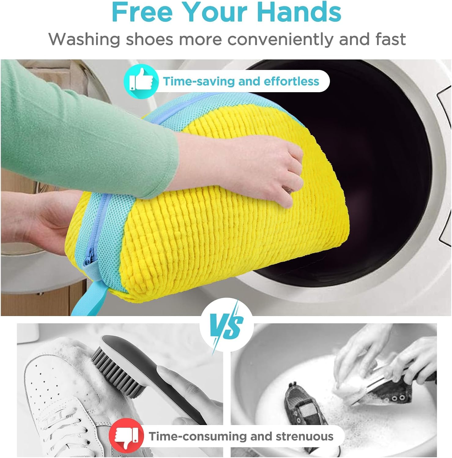 Laundry Bags for Washing Machine - 2Pcs Large Laundry Bag image number 7