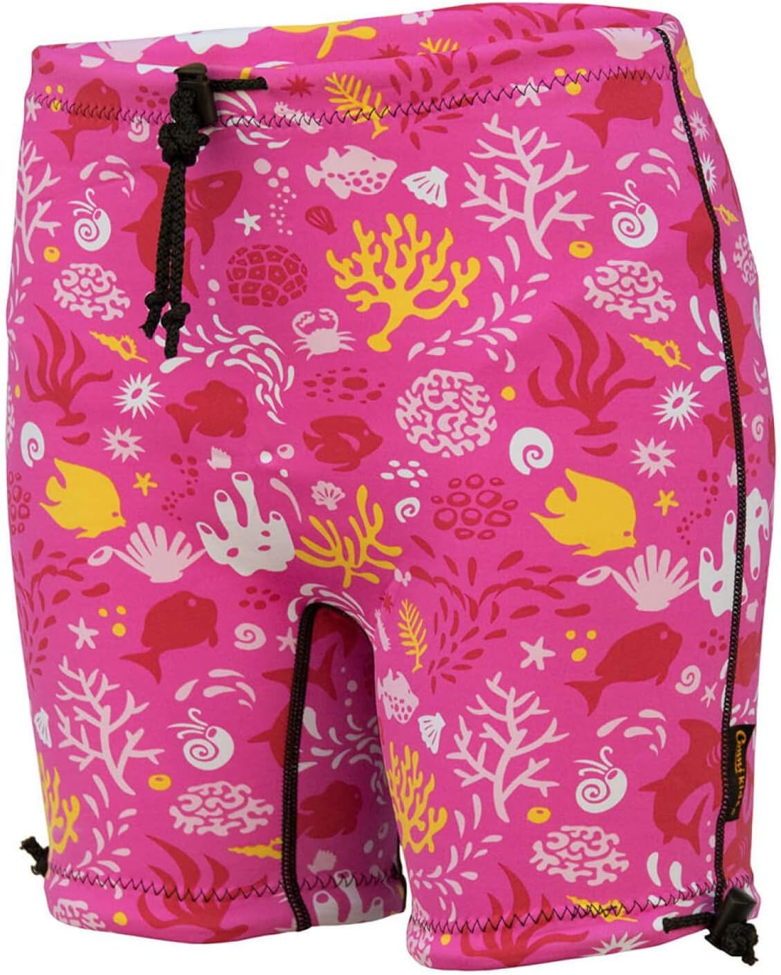 Conni Kids Containment Swim Short Washable Swim Diaper for Incontinence and Potty Training, Sunset Pink, Size 4-6 image number 6